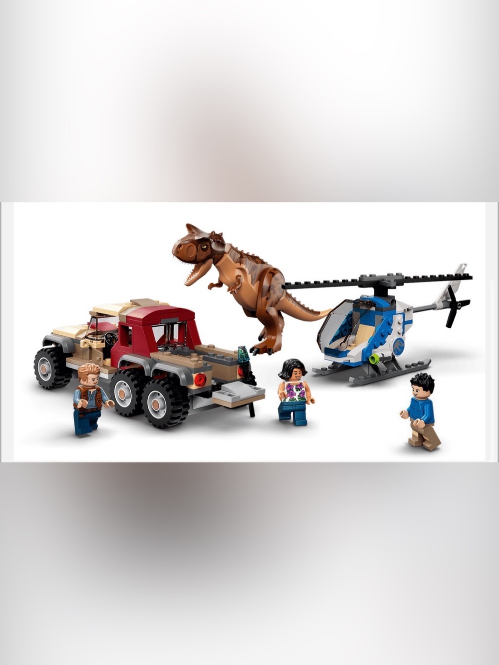 LEGO Jurassic World Carnotaurus Dinosaur Chase RETIRED RARE Complete Set - Picture 3 of 6